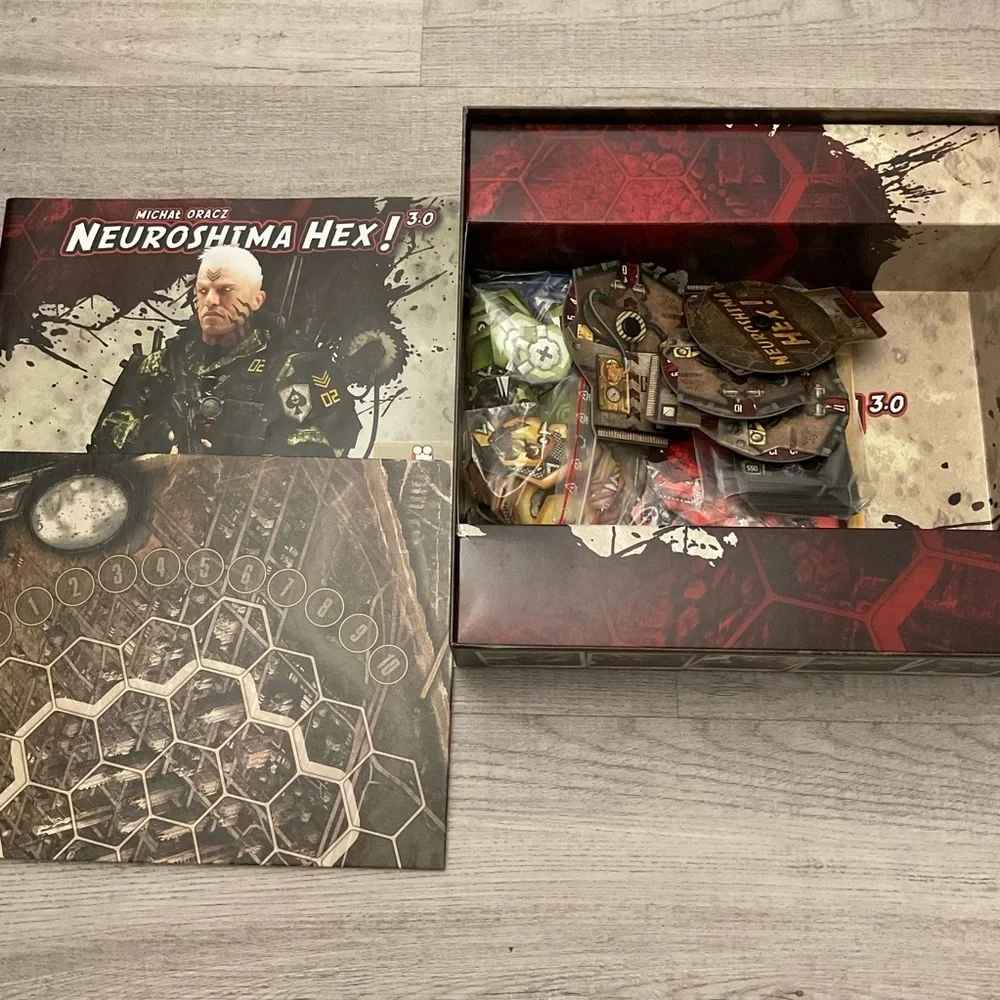NEUROSHIMA HEX! 3.0 Board Game by Portal Games Complete